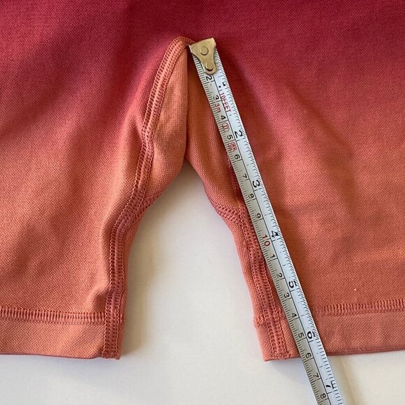 NWT Victoria's Secret PINK SPORT Seamless Bike Shorts Size S Perforated Ombre - Picture 9 of 11